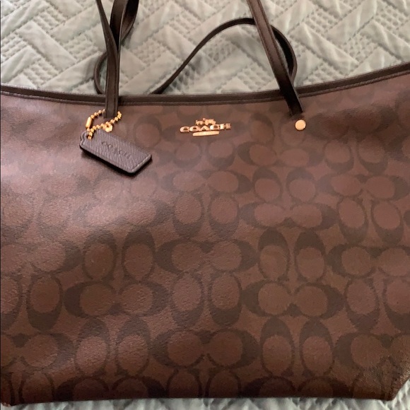 Coach Handbags - Pristine condition coach bag dark brown
